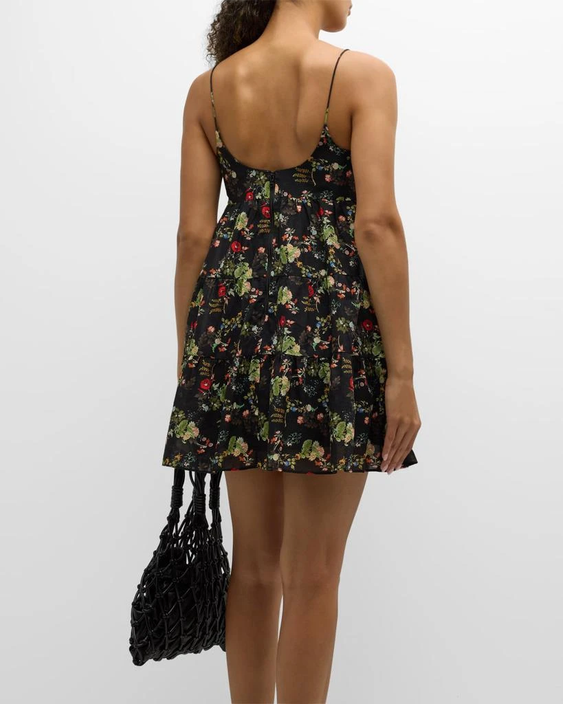 Alice + Olivia Collen Spaghetti-Strap Mini Dress 6