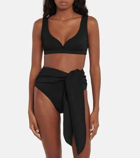 Alexandra Miro Kamala ribbed bikini top 2