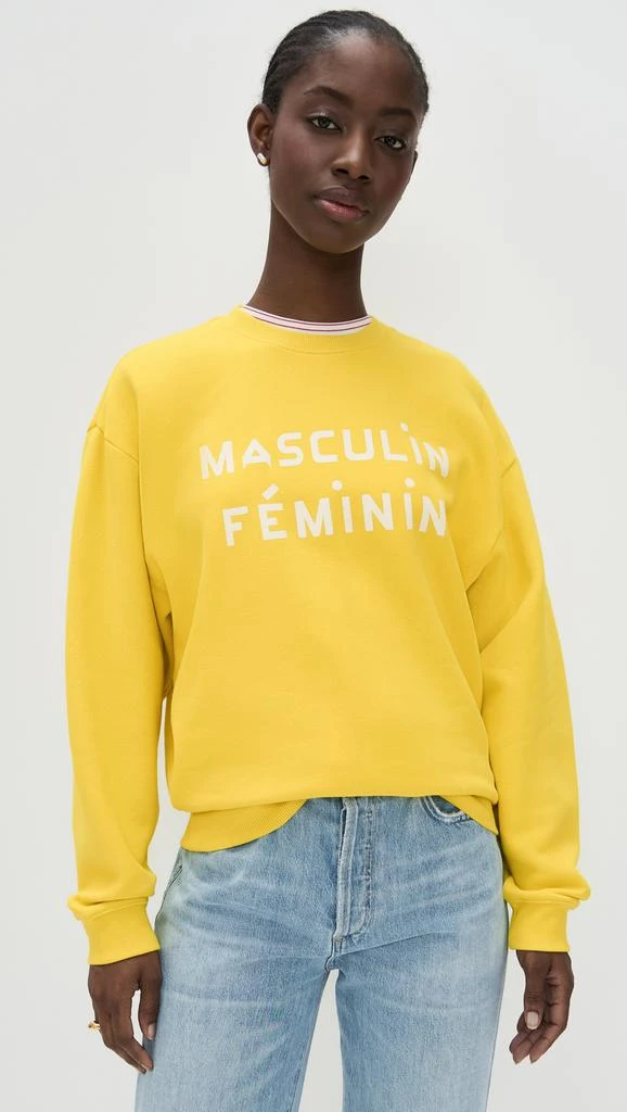 Clare V Oversized Sweatshirt 1