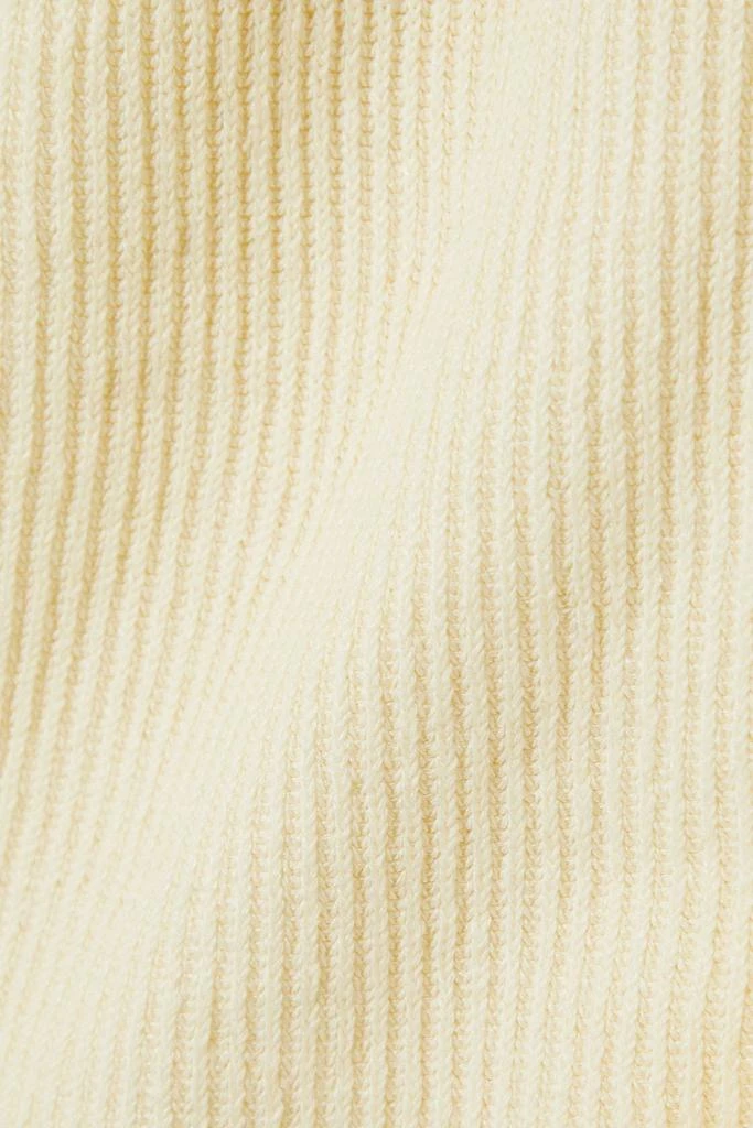Joseph Ribbed linen-blend cardigan 4