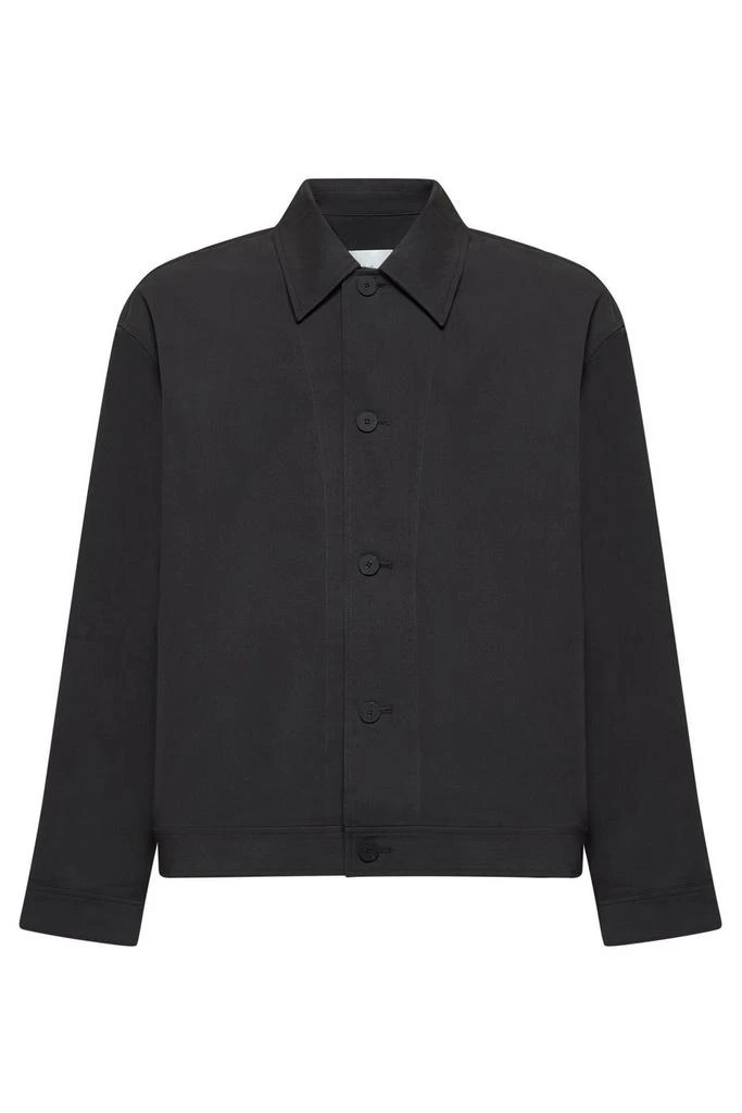 Studio Nicholson Studio Nicholson Long Sleeved Buttoned Shirt Jacket 1