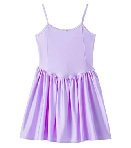 Konges Sløjd Mousse gathered jersey dress 1