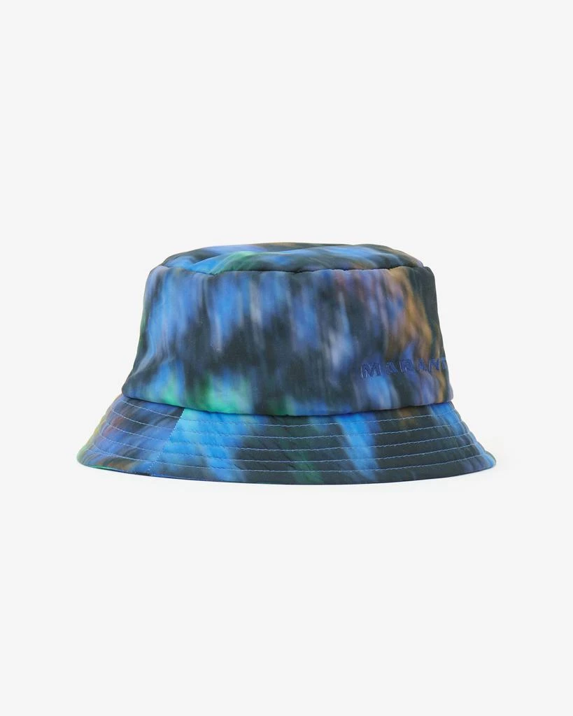 Isabel Marant Bucket Hat Blue Women’s Size 57 Haley denim bucket hat in blue - Isabel Marant | Mytheresa main image 4