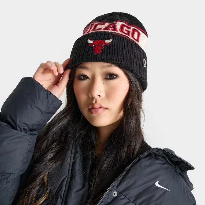New Era New Era Chicago Bulls NBA Retro Beanie Hat 1
