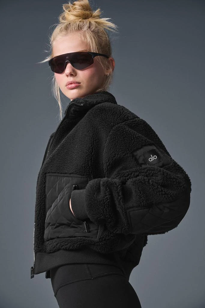 Alo Sherpa Edge Bomber - Black 2