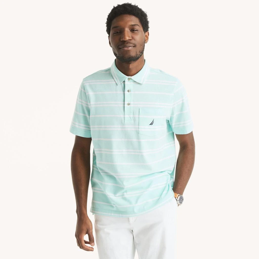 Nautica Mens Classic Fit Striped Polo 5
