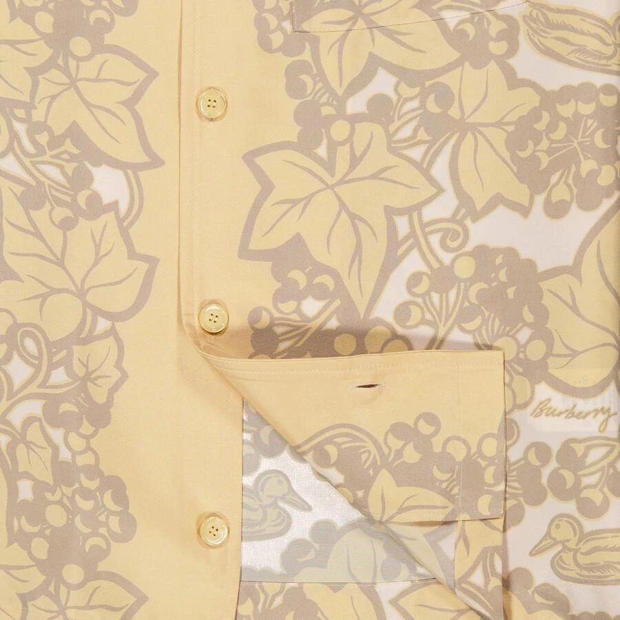 Burberry Ivy Print Silk Pyjama Shirt 2