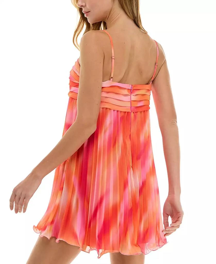 SENI & CADE Juniors' Pleated Mini Dress 3