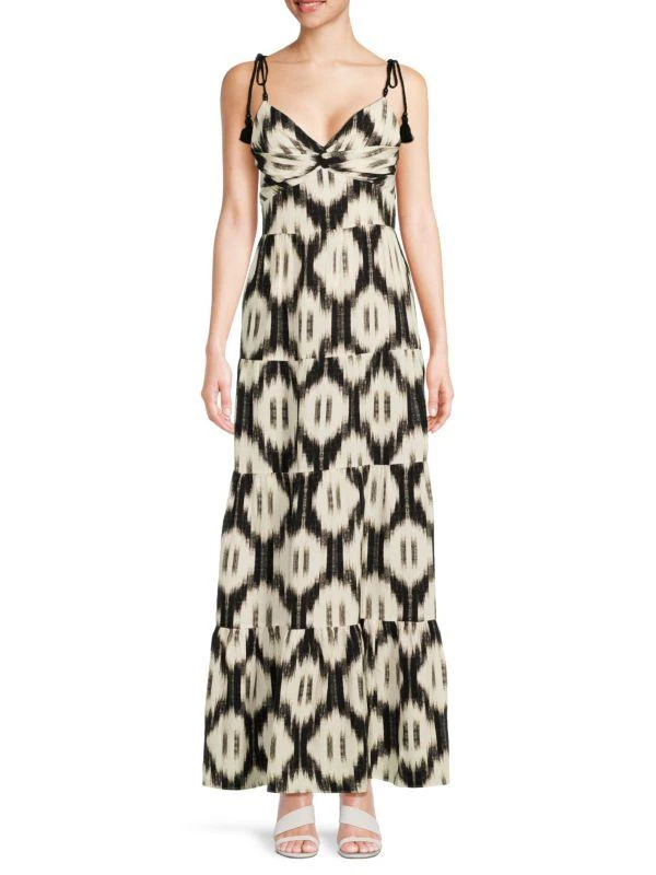 Alice + Olivia Katara Tiered Maxi Dress 1