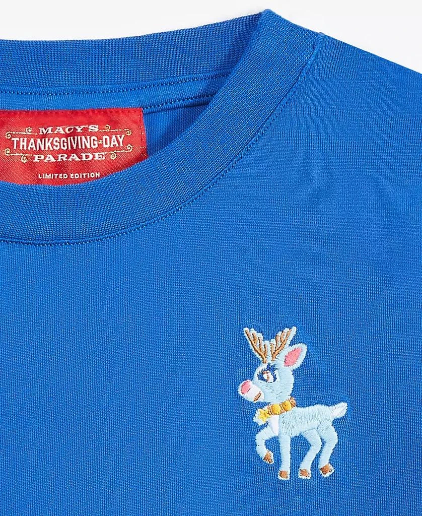 Macy's Thanksgiving Day Parade Little & Big Kids Tiptoe Reindeer Crewneck T-Shirt, Created for Macy's 2