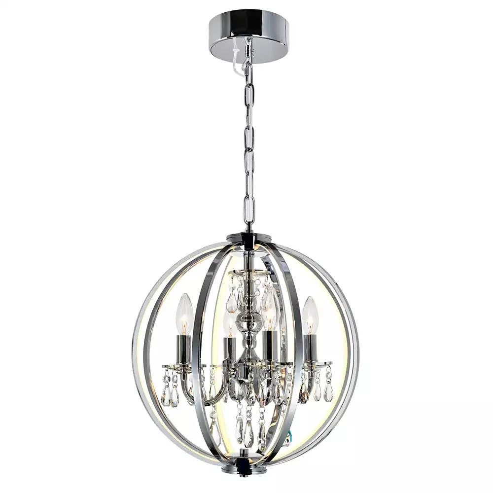 CWI Lighting Bird Cage 4 Light Chandeliers