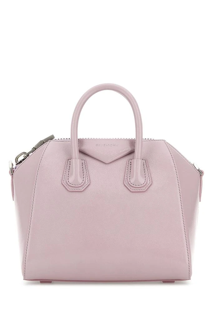 Givenchy Lilac leather mini Antigona handbag 1