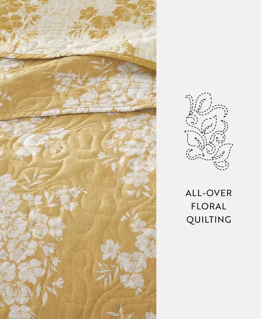 IENJOY HOME Distressed Bouquet Reversible 2-Pc. Quilt Set 4