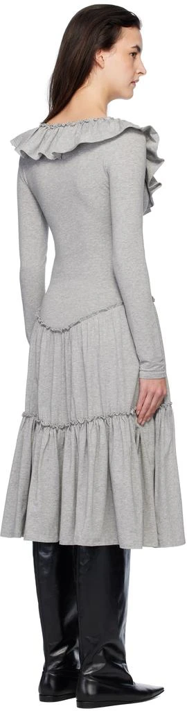 Paloma Wool Gray Carita Midi Dress 3