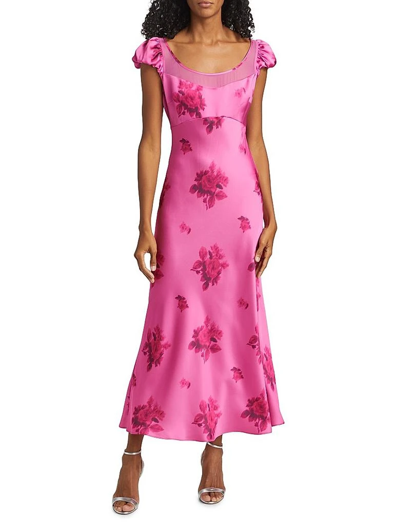 LOVESHACKFANCY Renaissance Rainfall Charm Joelette Midi-Dress 3