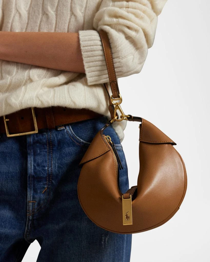 Ralph Lauren Polo ID Mini Calfskin Shoulder Bag 2