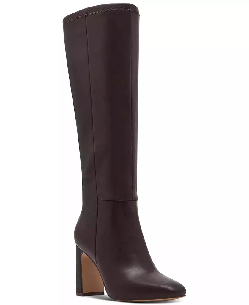 Madden Girl Wisee Wide-Calf Block-Heel Knee-High Dress Boots 1