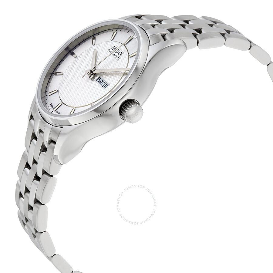 MIDO Belluna Automatic Silver Dial Ladies Watch M0012301103191