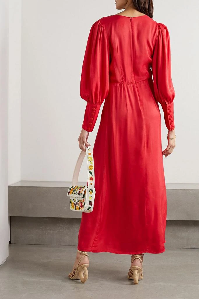 Farm Rio Cutout LENZING™ ECOVERO™ sateen maxi dress 3