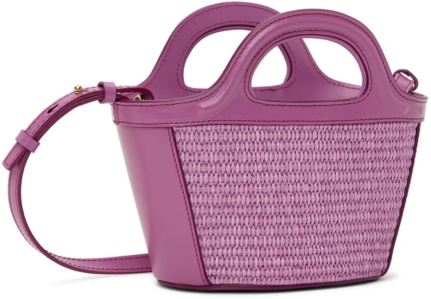 Marni Kids Purple Tropicalia Micro Tote 3