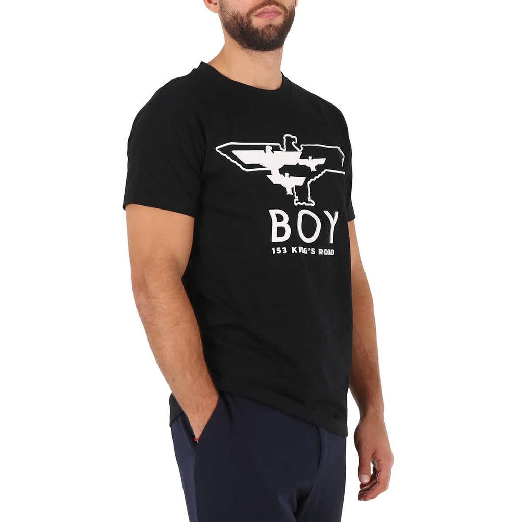 BOY LONDON Black Cotton Boy Myriad Eagle T-shirt