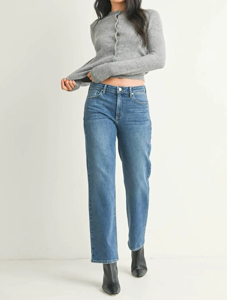 JUST BLACK DENIM Just Black Denim - The Stretchy Straight Jean 4