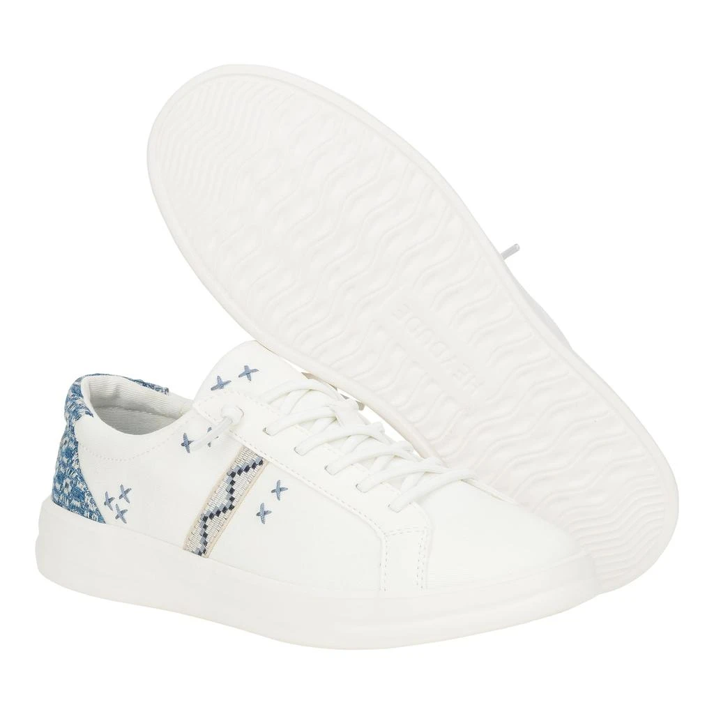 Hey Dude Karina Crafted Boho White/Blue 3