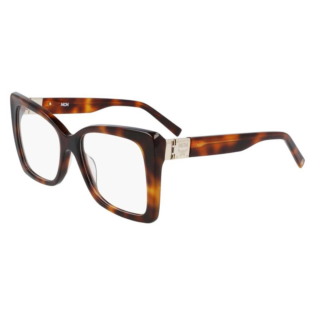 MCM MCM Women's Eyeglasses - Havana Butterfly Full-Rim Zyl Frame Clear Lens | MCM2713 214 1