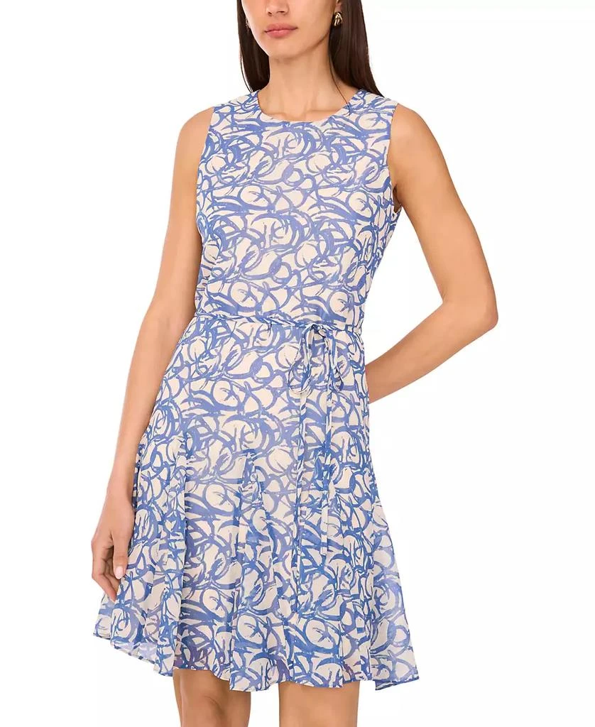 Vince Camuto Women's Printed Fit & Flare Dress 2