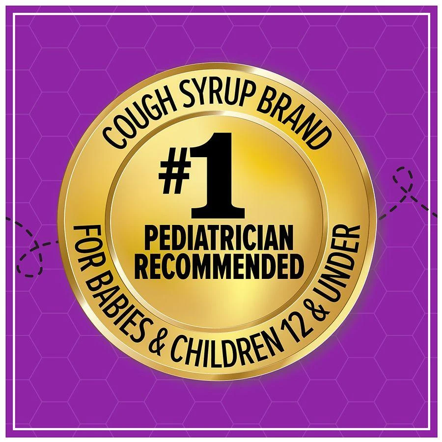 ZarBee's Naturals Children's Day Honey Cough Syrup + Immune Natural Mixed Berry 5