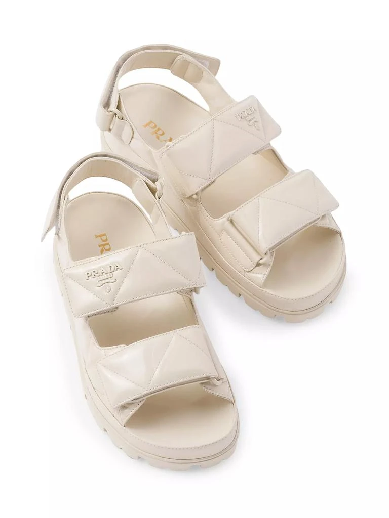 Prada Patent Leather Sandals 3