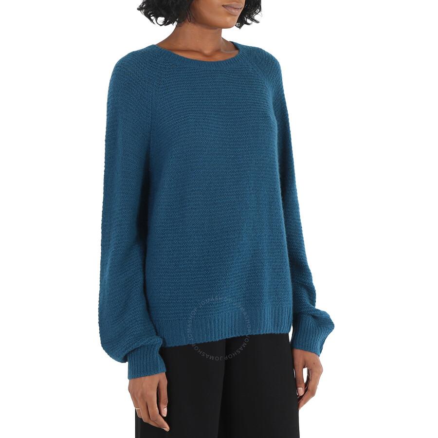 Max Mara Gazza Sweater In Turquoise
