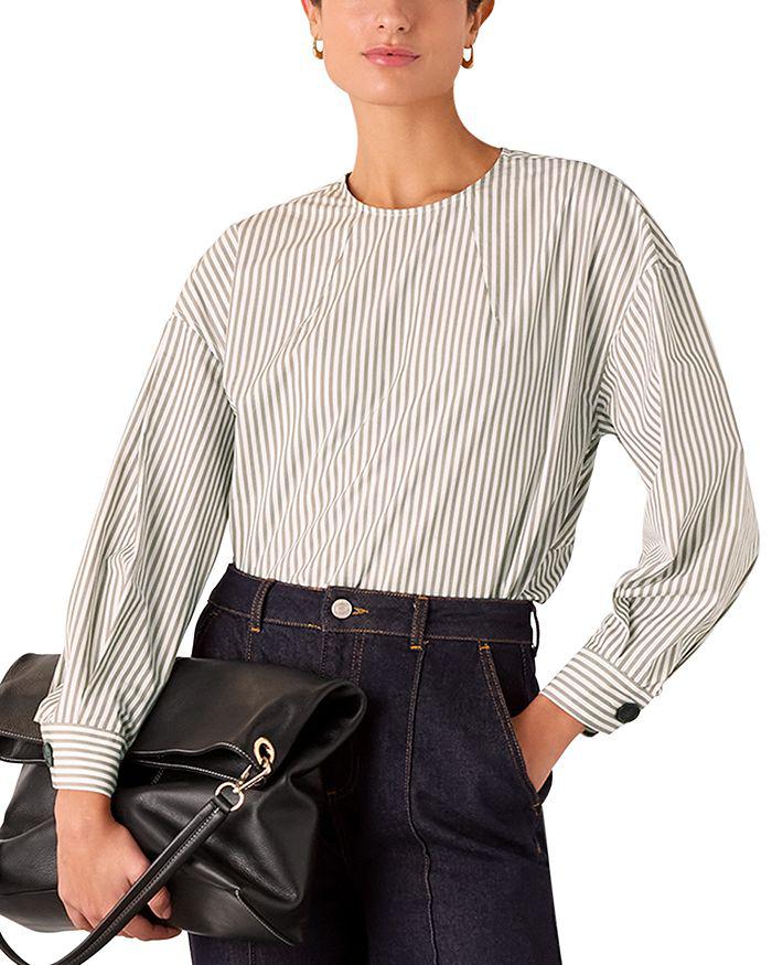 Whistles Kirstie Striped Blouse