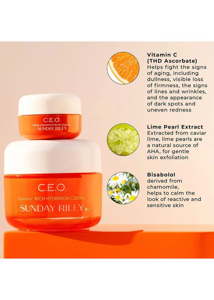 Sunday Riley C.E.O. C+E Antioxidant Protect + Repair Moisturizer 50ml 3