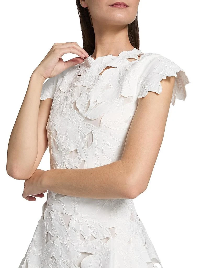 SIMKHAI Holloway Cut-Out Lace Minidress - Dresses & Skirts - Free Shipping  - BeyondStyle