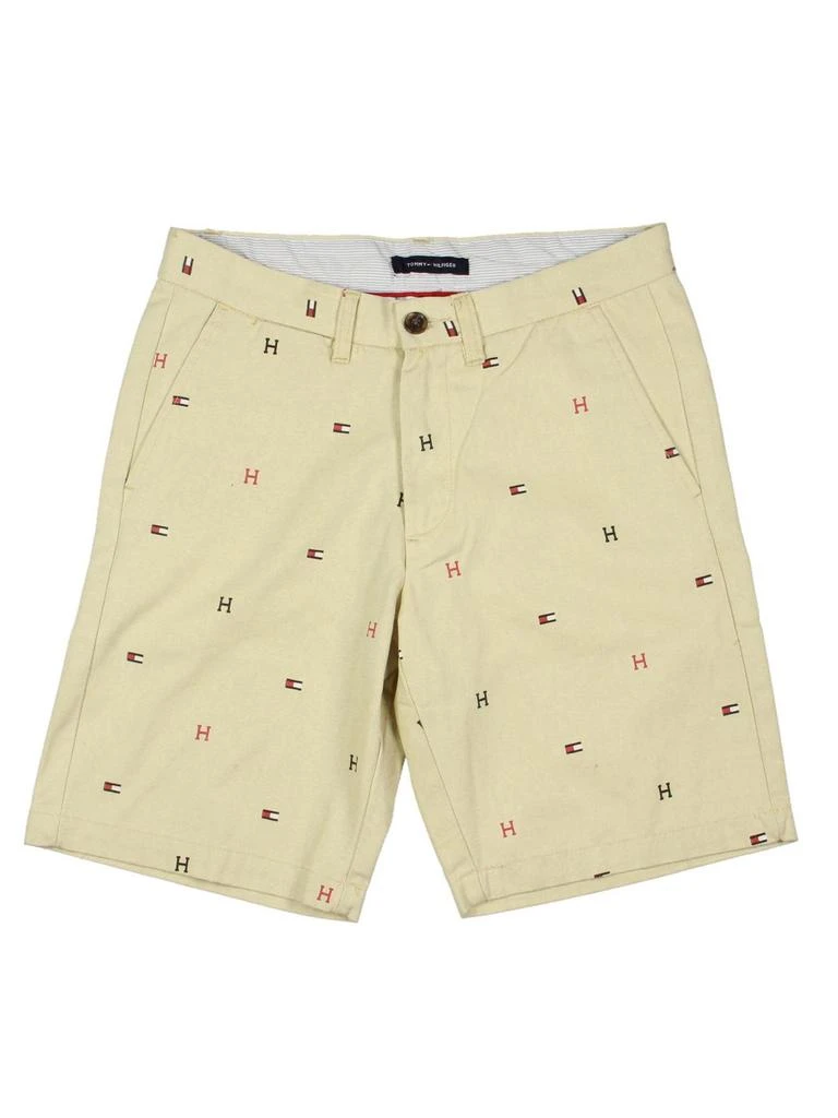 Tommy Hilfiger Mens Cotton 9" Inseam Khaki Shorts 1