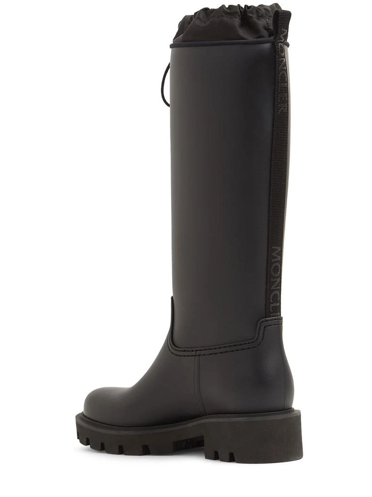 MONCLER 40mm Kickstream High Rubber Rain Boots 3