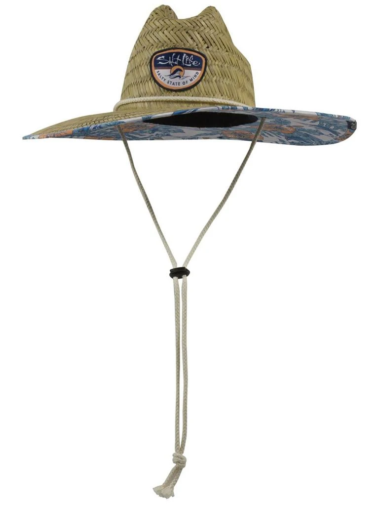 Salt Life Sailing Tropics Mens Lightweight Sun Protection Straw Hat 1