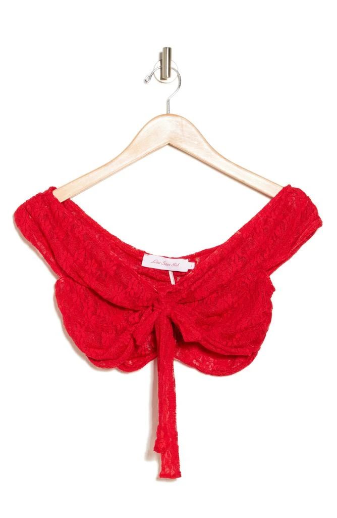 Lisa Says Gah Luna Off the Shoulder Crop Top 3