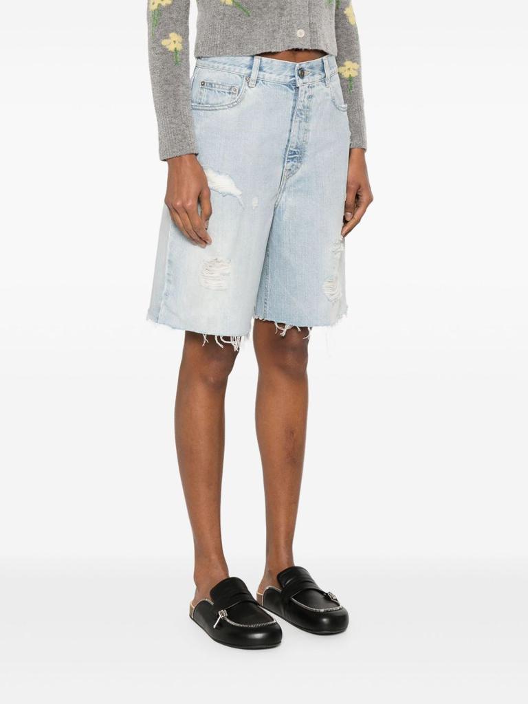 Golden Goose GOLDEN GOOSE - Denim Cotton Shorts