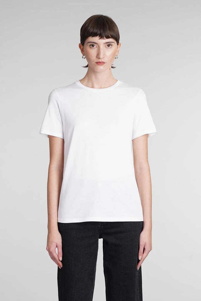 Theory T-shirt In White Cotton 1