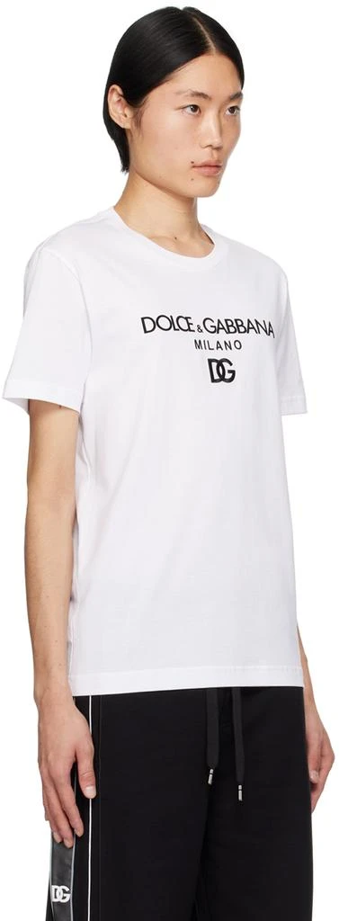 Dolce & Gabbana White 'DG' T-Shirt 2