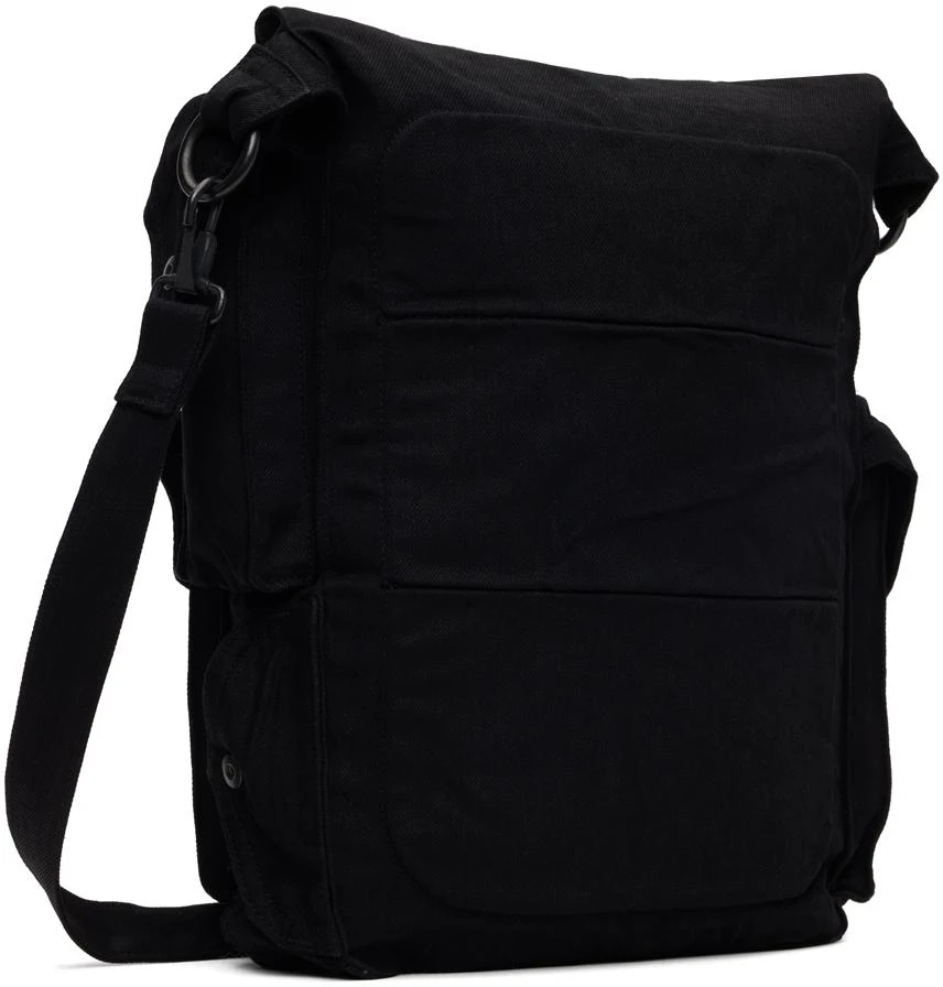 Julius Black Cargo Messenger Bag 3