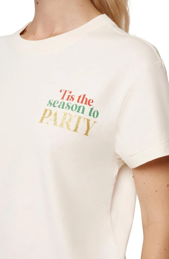 Wildfox Jaime Tis the Season Graphic T-Shirt 5