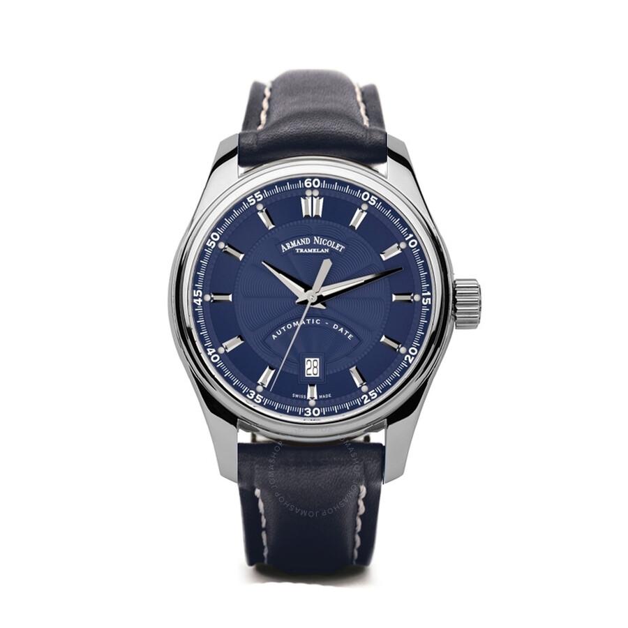 Armand Nicolet MH2 Automatic Blue Dial Men's Watch A640A-BU-P140BU2