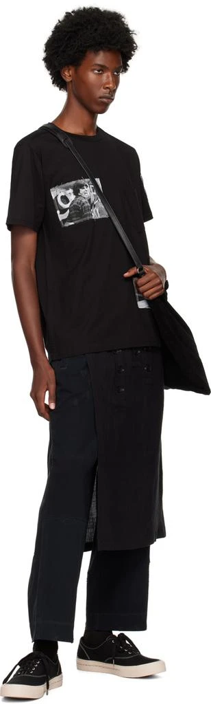 TAKAHIROMIYASHITA TheSoloist. Black Photo Patch T-Shirt 4