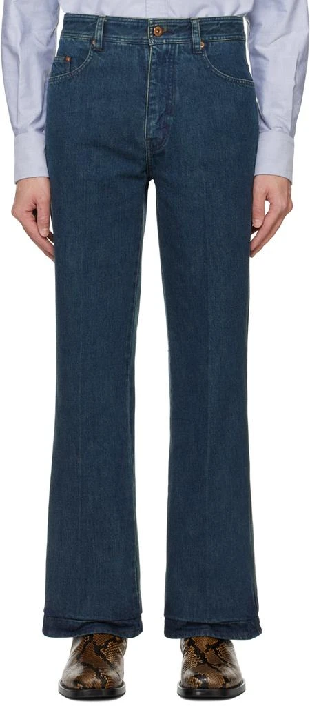 KOZABURO Navy New Classic Jeans 1