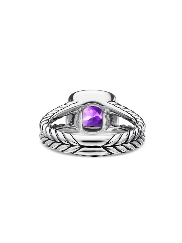David Yurman Petite Albion® Ring With Pavé Diamonds 6