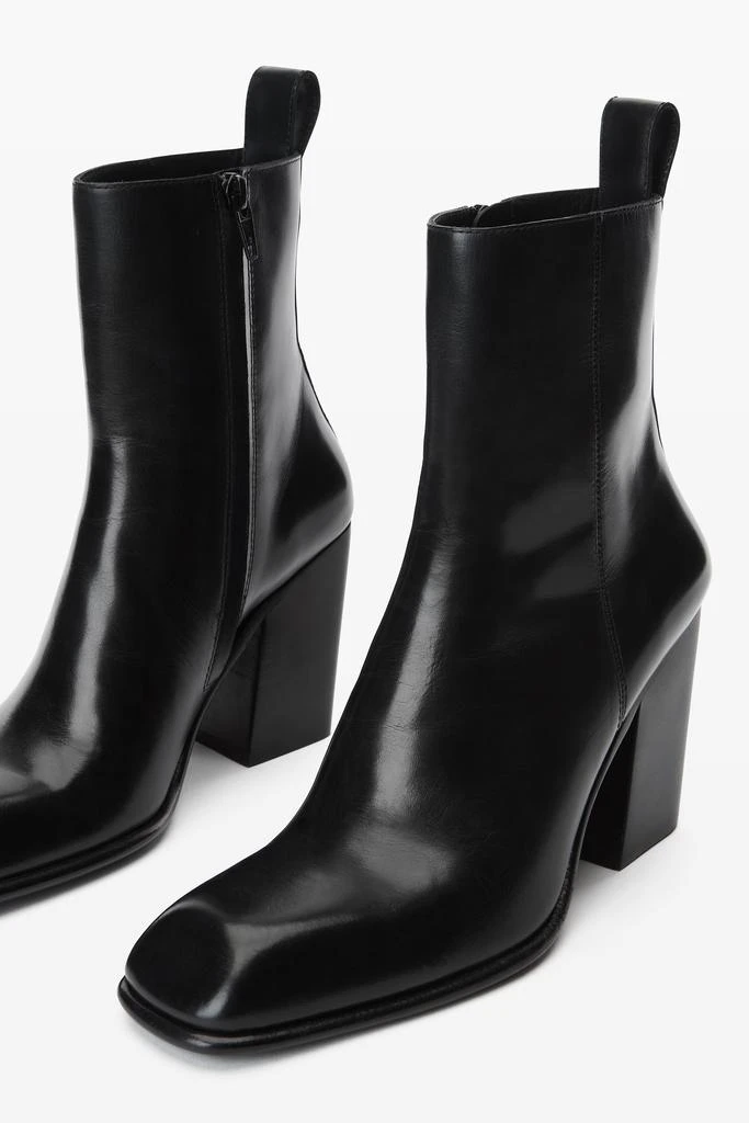 Alexander Wang throttle 95mm ankle boot in leather 2