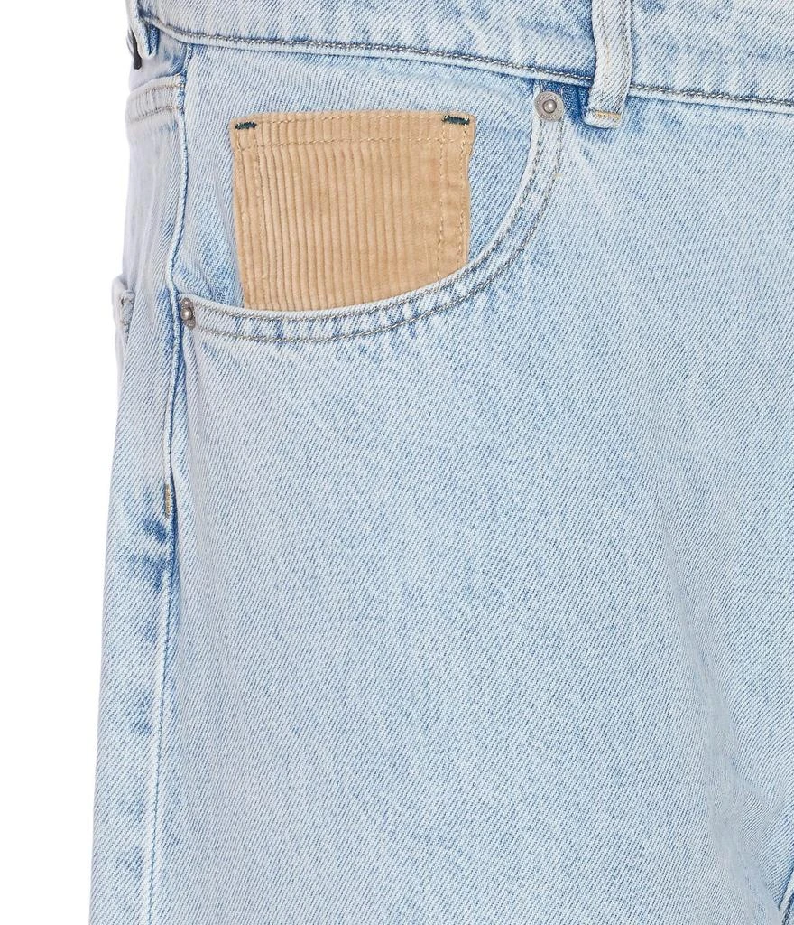 Drôle de Monsieur Drôle de Monsieur Patch Detailed Straight Leg Jeans 3